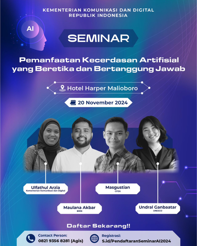 Bridging Knowledge: AI Ethics and Data Wise Planning with Komdigi 
